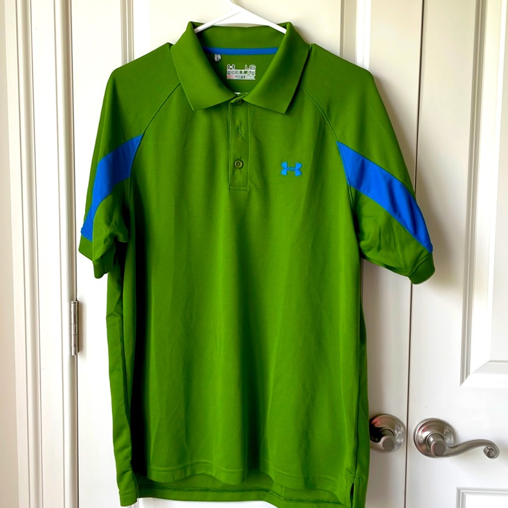 Under Armour heat gear golf polo